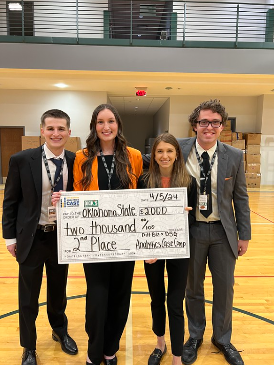 Dick’s Sporting Goods & Pitt Business Strategy Case Competition - 2nd Place- Oklahoma State